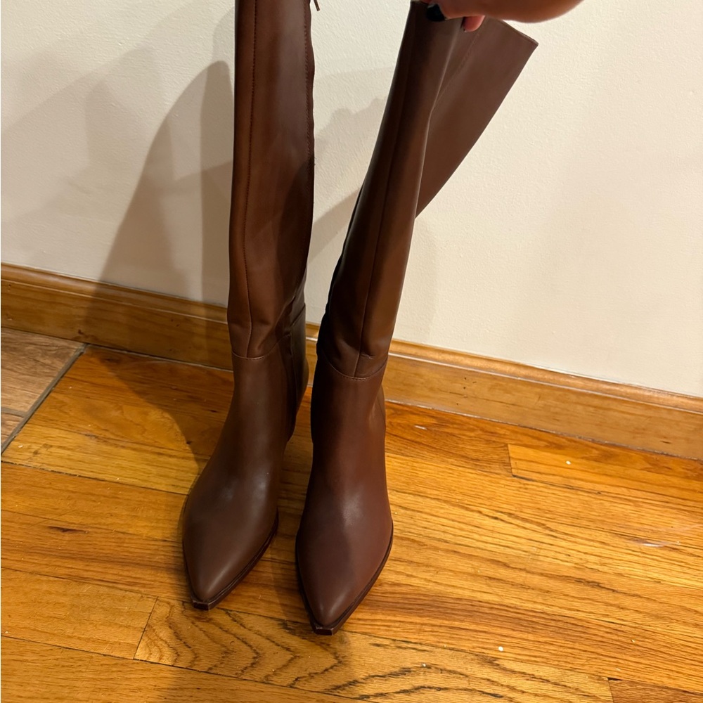 Dolce Vita Brown Heeled Boots